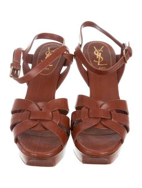 sandalias tribute ysl|ysl tribute platform sandals.